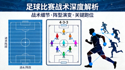 体育赛事战术分析视频封面 - 足球比赛战术深度解析
